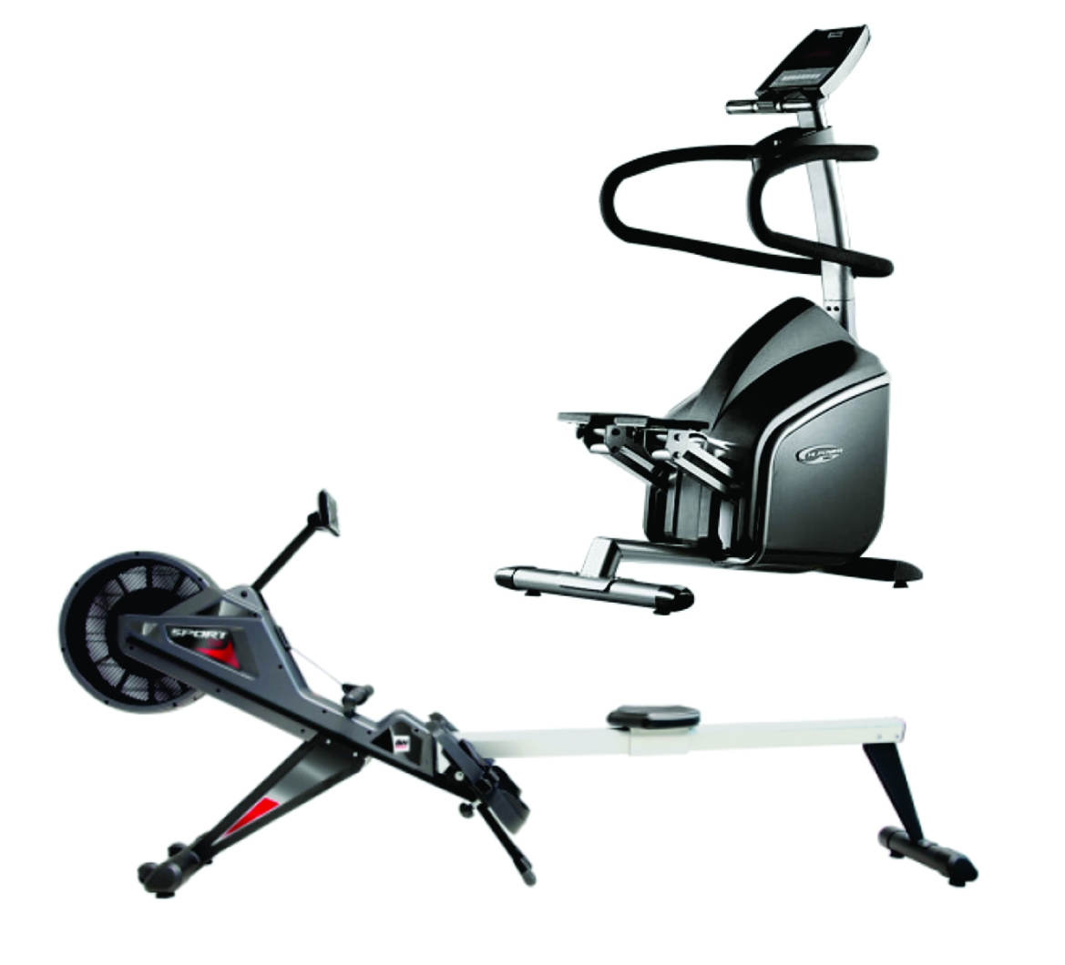 Stepper and rower assembly online