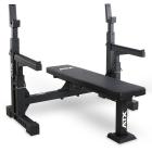 Barbell rack benches