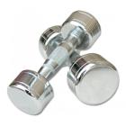 Chrome dumbbells