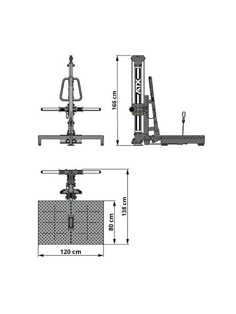 Atx belt squat machine online