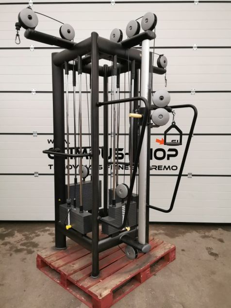 Technogym Selection Cable Jungle Multi Gym 4 Stack Black