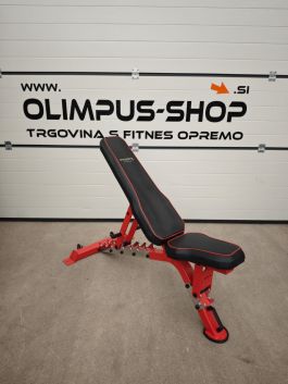 Primal Performance Series V2 Adjustable bench - Red
