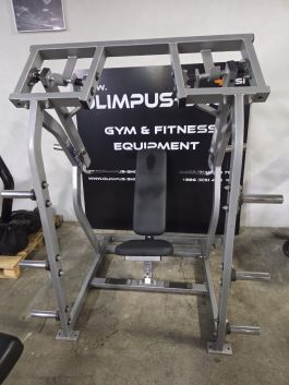 Hammer Strength Shoulder Press plate loaded