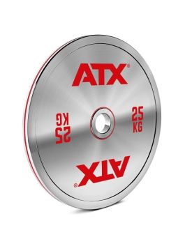 ATX UTEŽ ZA POWERLIFTING COMPETITION CALIBRATED STEEL PLATE - KOMPLET 150 KG