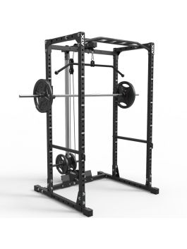 ATX kletka Power Rack 510 max 500 kg 198 cm s postajo za potege plate loaded