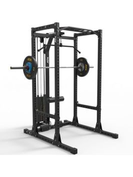 ATX kletka Power Rack 650 max 1000 kg 215 cm s postajami za potege