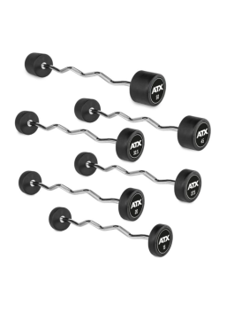 ATX compact dumbbells – rubberized 10 – 50 kg