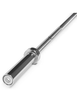 Barbell with ball bearings 185 cm 13 kg Max 250 kg Chrome