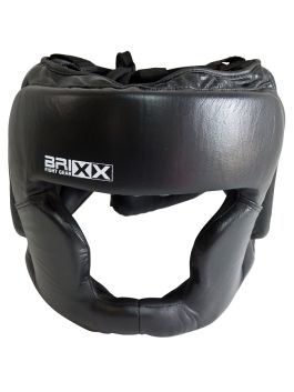 BOKS ČELADA BIRXX ČRNA USNJE
