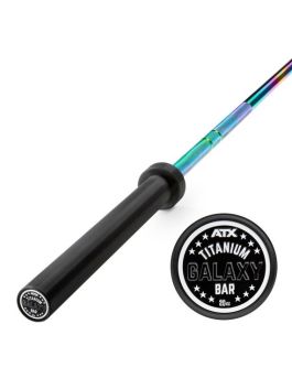 ATX OLIMPIJSKA PALICA GALAXY MULTI BAR TITANIUM/ČRNA 220CM MAX 600KG