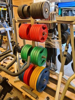 Weight plates with rack 355 kg