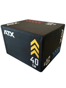 ATX vadbena škatla PLYO BOX SOFT 3 v 1 (40 X 50 X 60 cm)