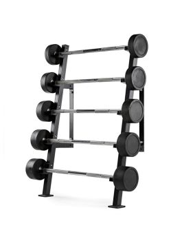 Wall Mounted Barbell Rack for 5 Bars